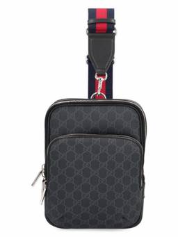 Gucci - Black GG Small Crossbody Bag