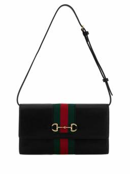 Gucci - Black Horsebit Small Crossbody Bag