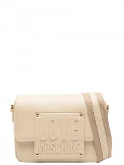 Love Moschino - Beige Logo Small Crossbody Bag