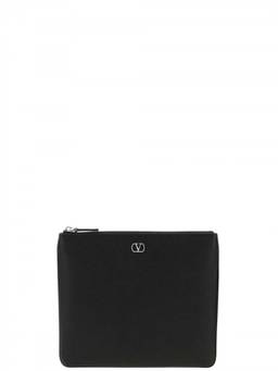 Valentino Garavani - Black VLogo Signature Clutch