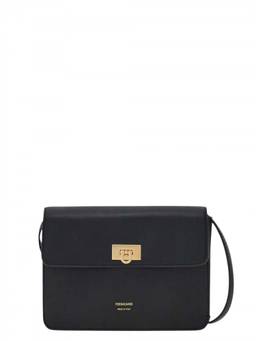 Ferragamo - Black Gancini Mini Crossbody Bag