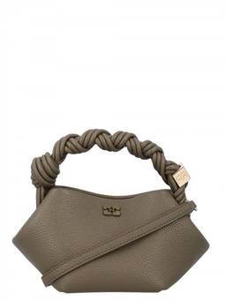 Ganni - Taupe Bou Mini Crossbody Bag
