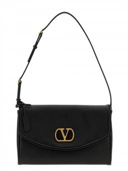 Valentino Garavani - Black Devain Small Shoulder Bag