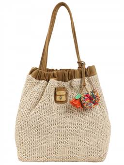 Marc Jacobs - Beige Christina Large Hobo