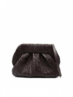 Themoire - Dark Brown Bios Medium Clutch