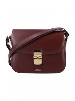 A.P.C. - Maroon Grace Crossbody Bag