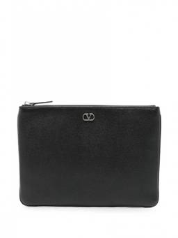 Valentino Garavani - Black VLogo Clutch