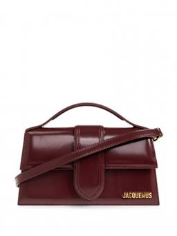 JACQUEMUS - Maroon Bambino Large Crossbody Bag