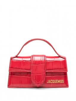 JACQUEMUS - Red Le Bambino Mini Crossbody Bag
