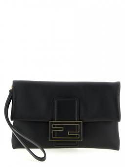 Fendi - Black Mamma Baguette Clutch