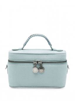 Stella McCartney - Blue Falabella Vanity Mini Crossbody Bag
