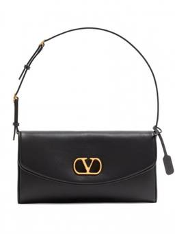 Valentino Garavani - Black Devain Small Shoulder Bag