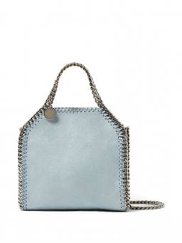 Stella McCartney - Blue Falabella Tiny Shoulder Bag