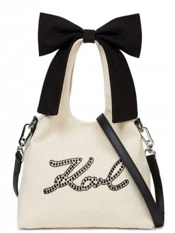 Karl Lagerfeld - Natural K/Signature Shoulder Bag