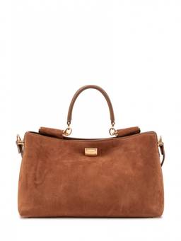 Dolce&Gabbana - Brown Sicily Medium Satchel
