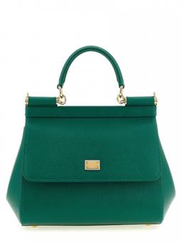 Dolce&Gabbana - Green Sicily Small Satchel