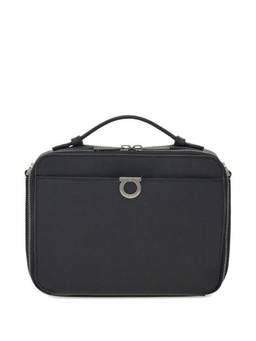 Ferragamo - Black Gancini Small Crossbody Bag