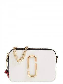 Marc Jacobs - White The Snapshot Mini Crossbody Bag