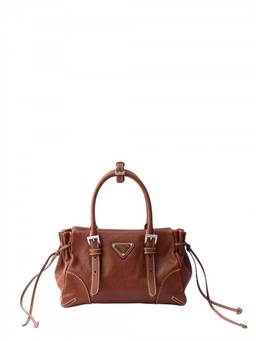 PRADA - Brown Karin Small Satchel