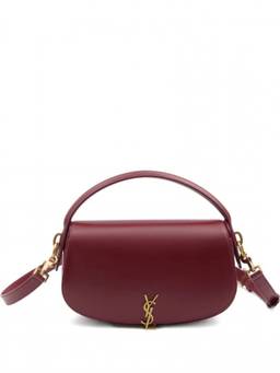 Saint Laurent - Red Logo Crossbody Bag