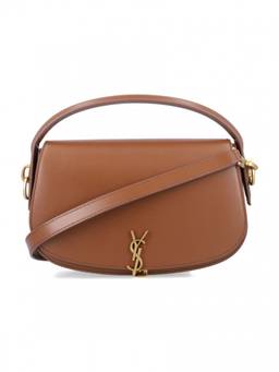 Saint Laurent - Brown Voltaire Crossbody Bag