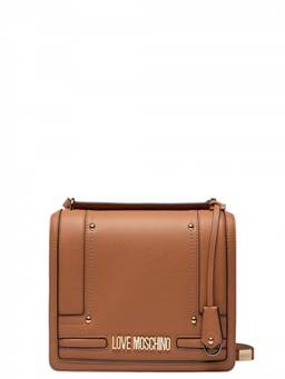 Love Moschino - Brown Logo Medium Crossbody Bag