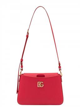 Dolce&Gabbana - Red Logo Small Shoulder Bag