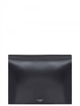 Dolce&Gabbana - Black Logo Large Crossbody Bag