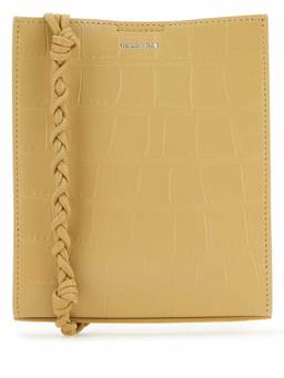 Jil Sander - Yellow Tangle Croc Effect Crossbody Bag