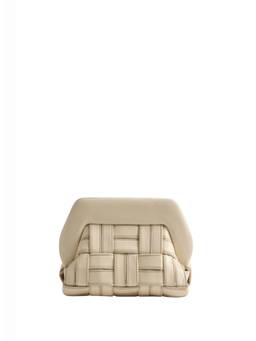 Themoire - Beige Bios Clutch