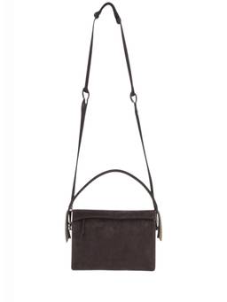 Benedetta Bruzziches - Dark Brown Suede Shoulder Bag