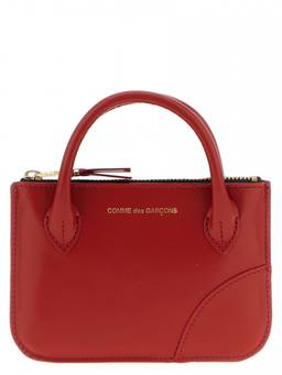 MCM - COMME des GARCONS Red Logo Clutch