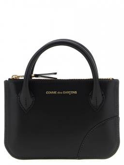 MCM - COMME des GARCONS Black Logo Clutch