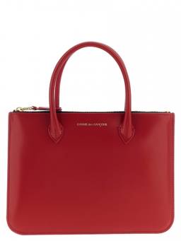 COMME des GARCONS - Red Logo Handbag