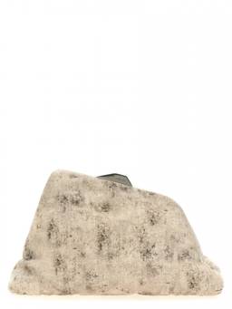 THE ATTICO - Grey Day Off Clutch