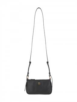 Pinko - Black Half Moon Crossbody Bag