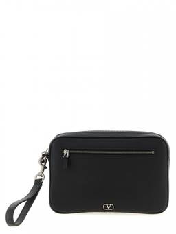 Valentino Garavani - Black Vlogo Signature Clutch