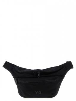 Y-3 - Black Logo' Crossbody Bag