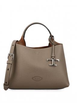 TOD'S - Brown Logo Micro Tote