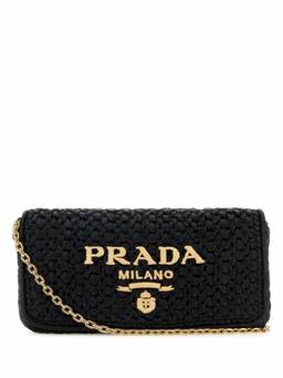 PRADA - Black Logo Crossbody Bag