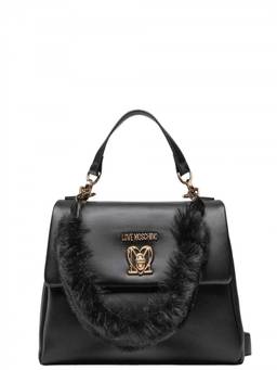 Love Moschino - Black Logo Small Satchel