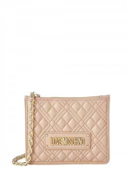Love Moschino - Beige Logo Small Crossbody Bag