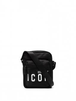 Dsquared2 - Black Icon Logo Samll Crossbody Bag