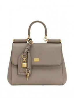 Dolce&Gabbana - Beige Sicily Satchel