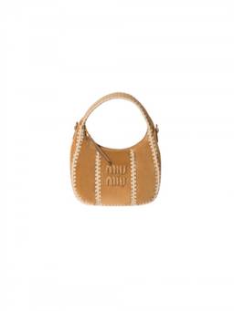 Miu Miu - Light Brown Wander Crossbody Bag
