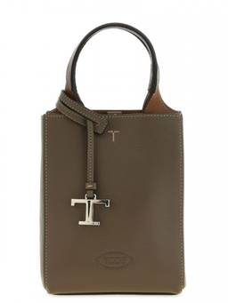 TOD'S - Olive T Timeless Mini Crossbody Bag