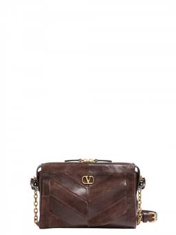 Valentino Garavani - Brown Panthea Small Crossbody Bag