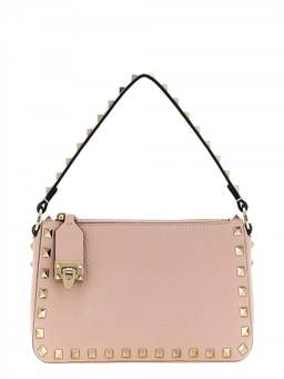 Valentino Garavani - Pink Rockstud Small Shoulder Bag