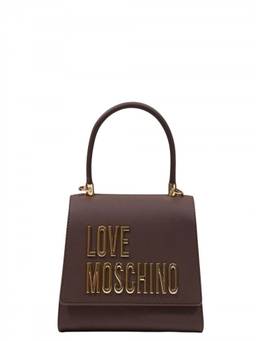 Love Moschino - Brown Logo Small Satchel