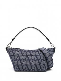 Valentino Garavani - Indigo Blue Toile Iconographe Denim Crossbody Bag